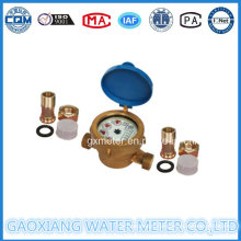 Brass Single Jet Wet Dial Water Meter